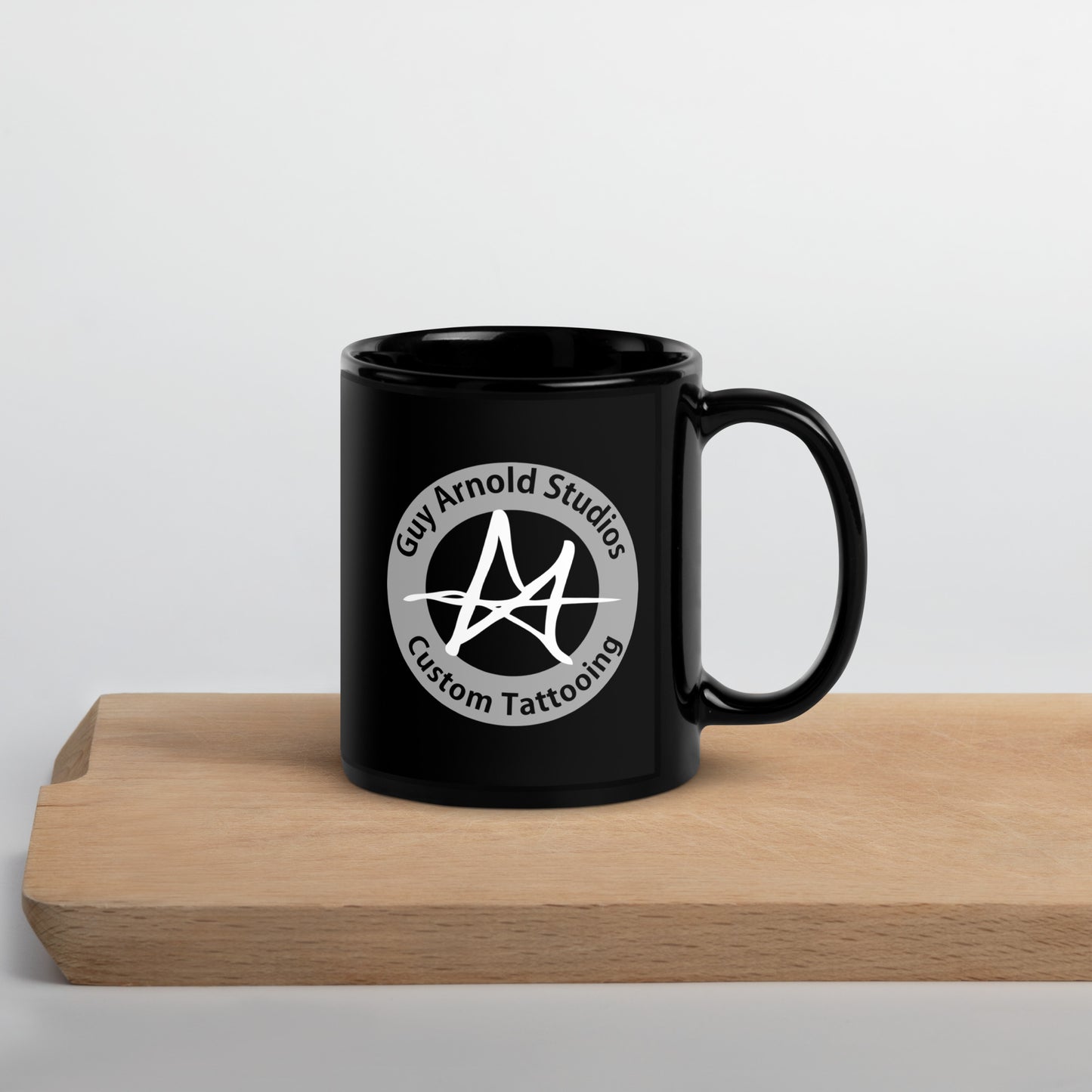 Studio Black Glossy Mug