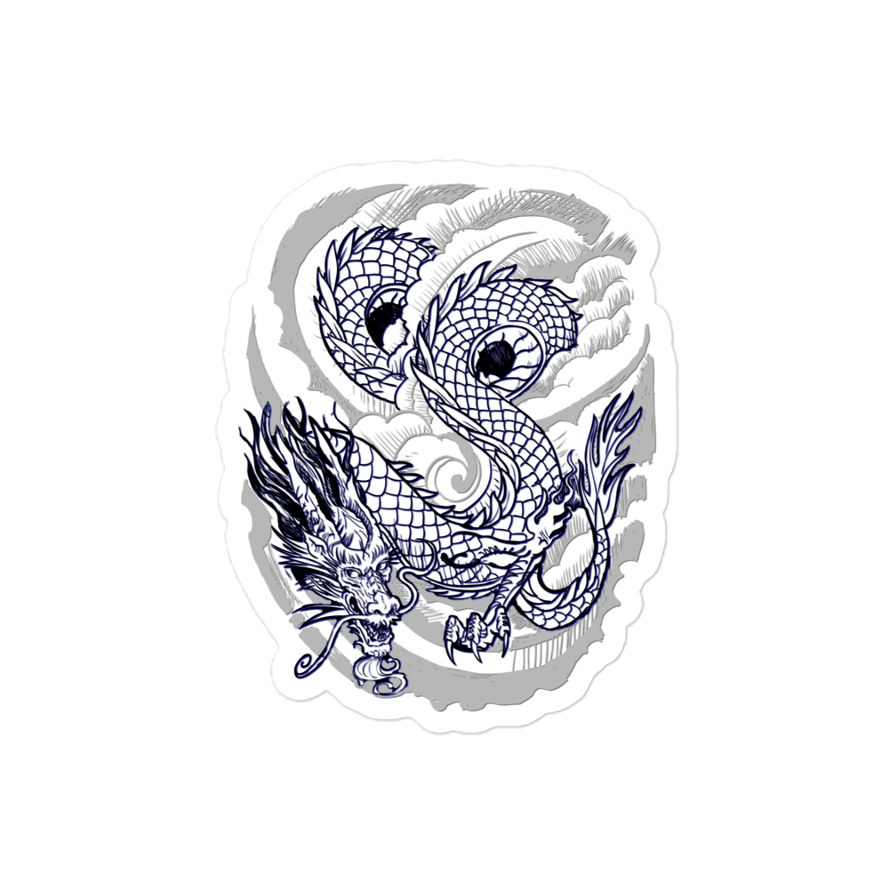 Loong Dragon Sticker