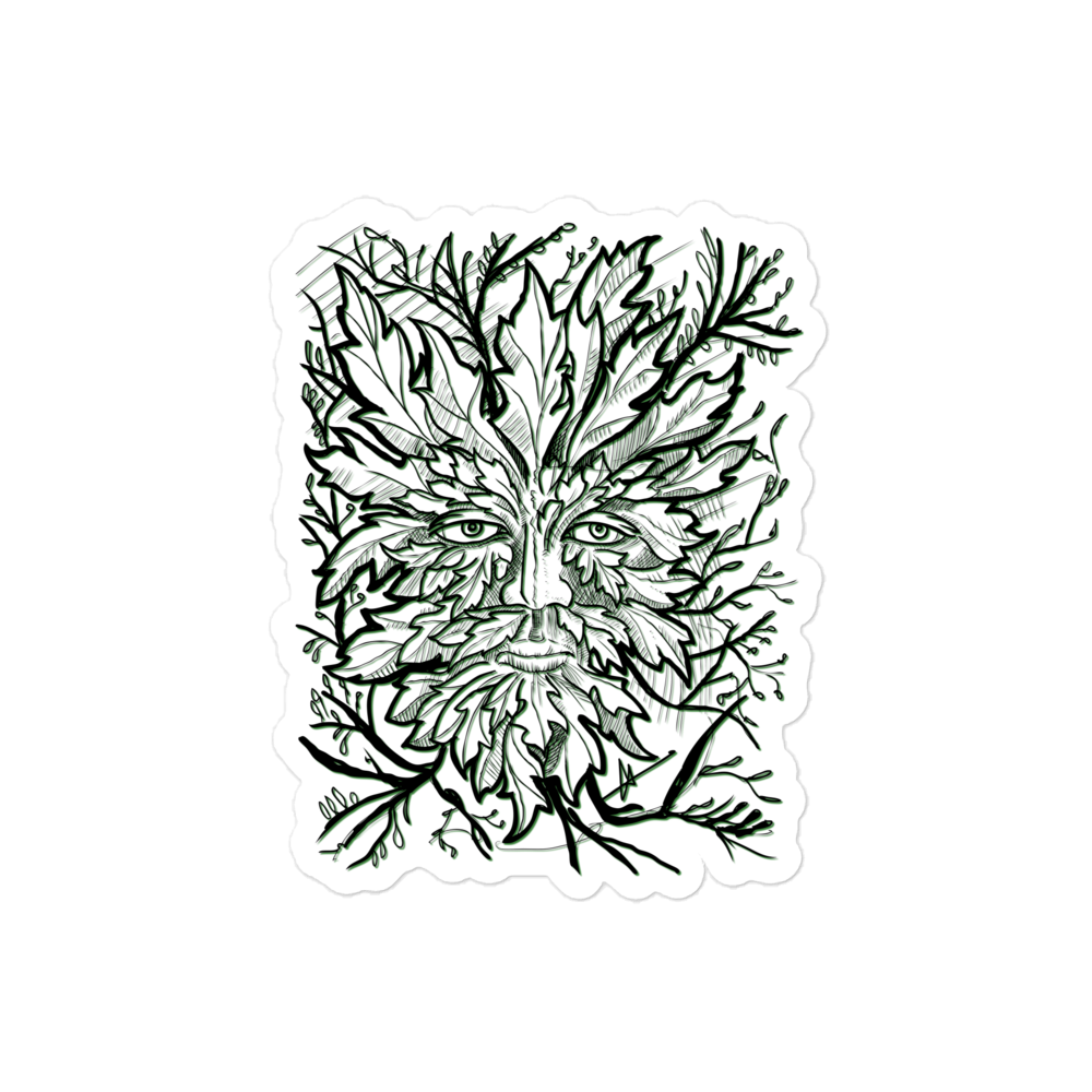 Greenman Sticker