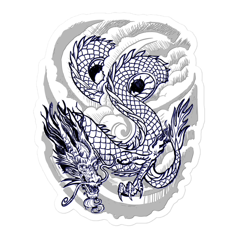 Loong Dragon Sticker