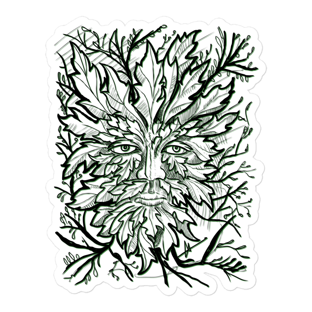 Greenman Sticker