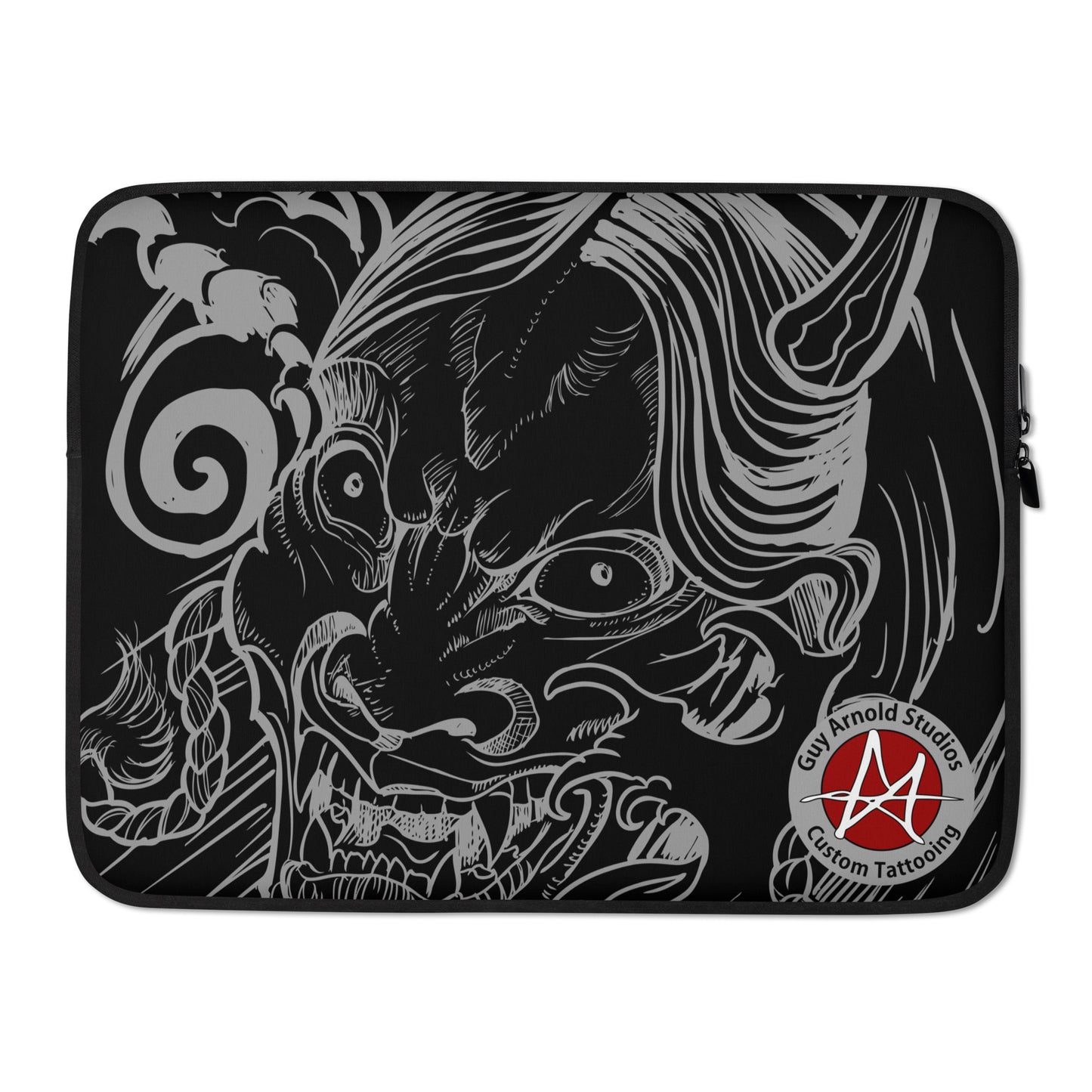 Hannya Mask Laptop Sleeve