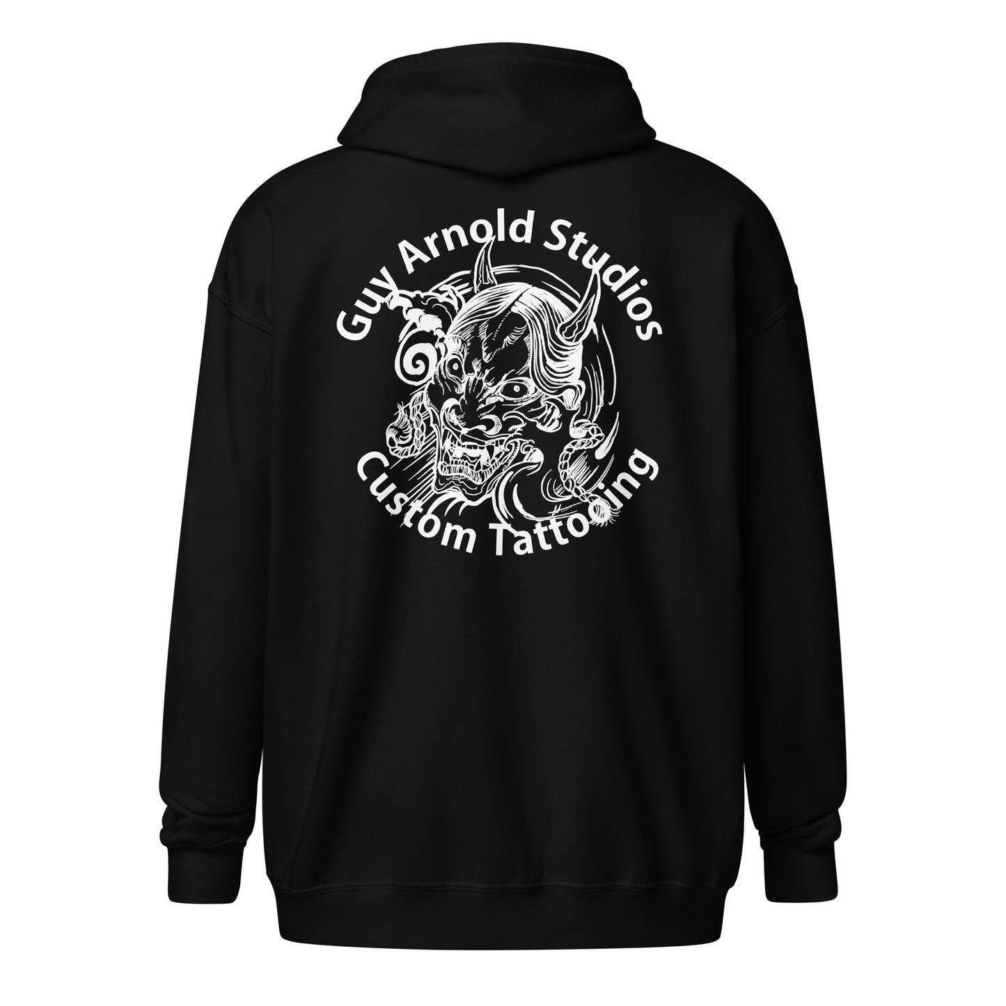 Hannya Mask Studio Zipper Hoodie