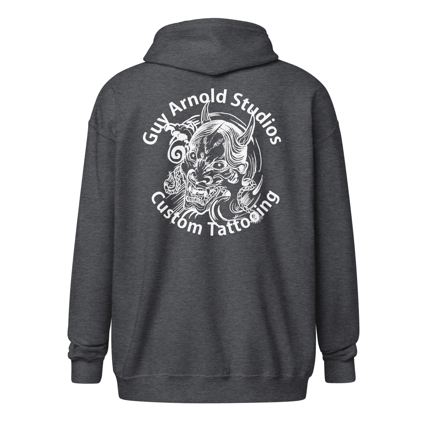 Hannya Mask Studio Zipper Hoodie