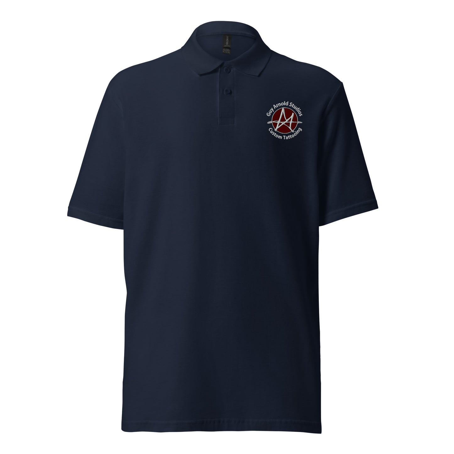 Studio Logo Pique Polo Shirt