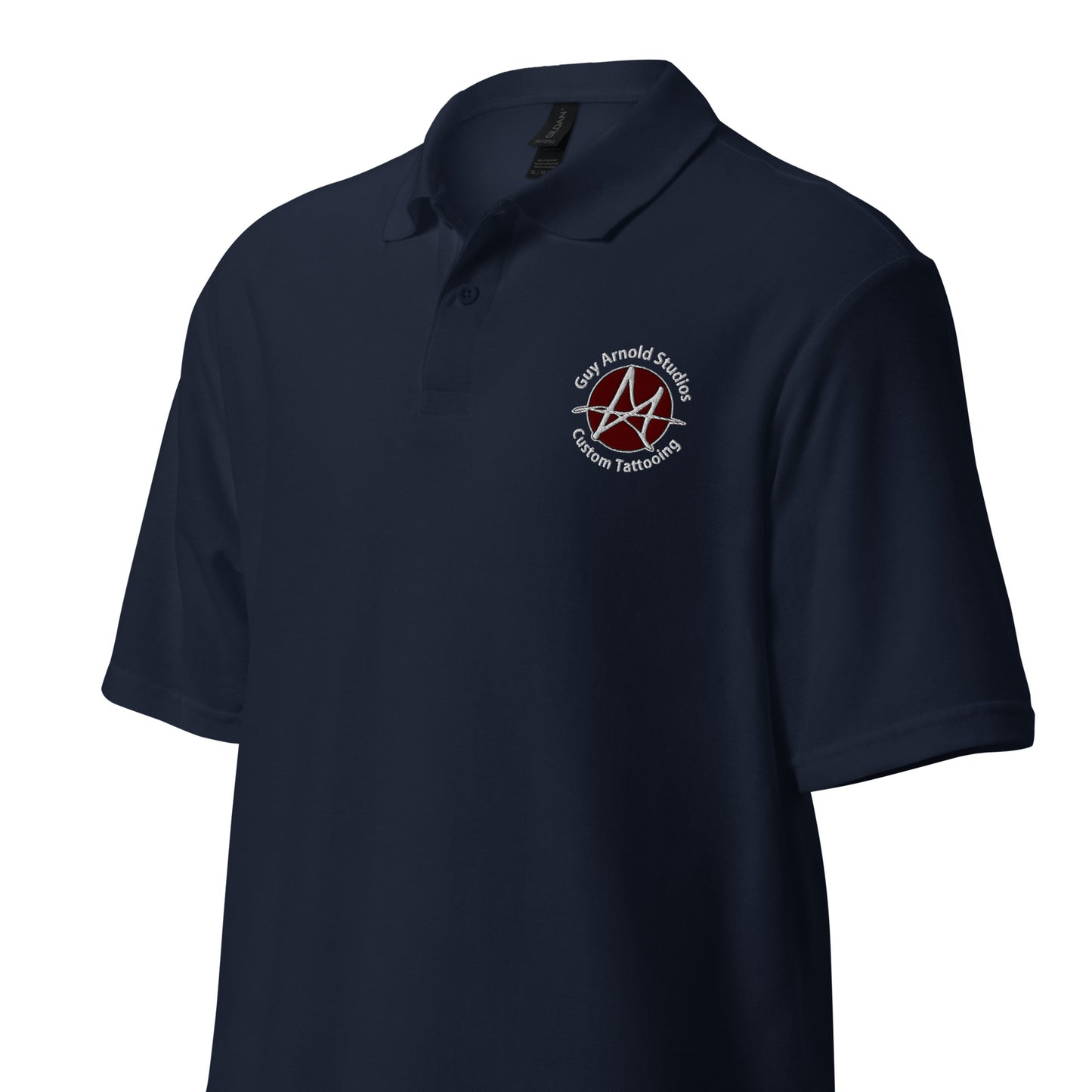 Studio Logo Pique Polo Shirt