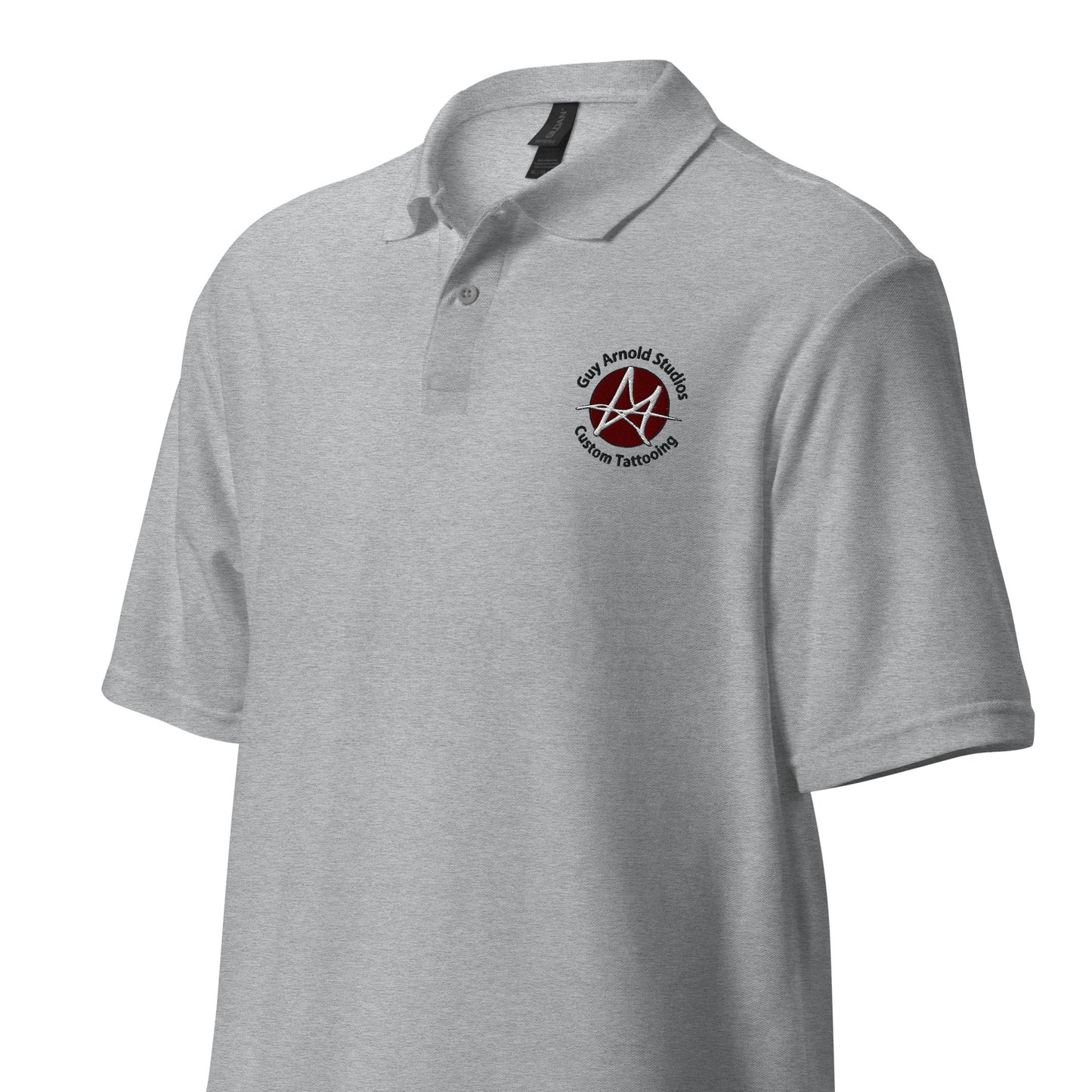 Studio Logo Pique Polo Shirt