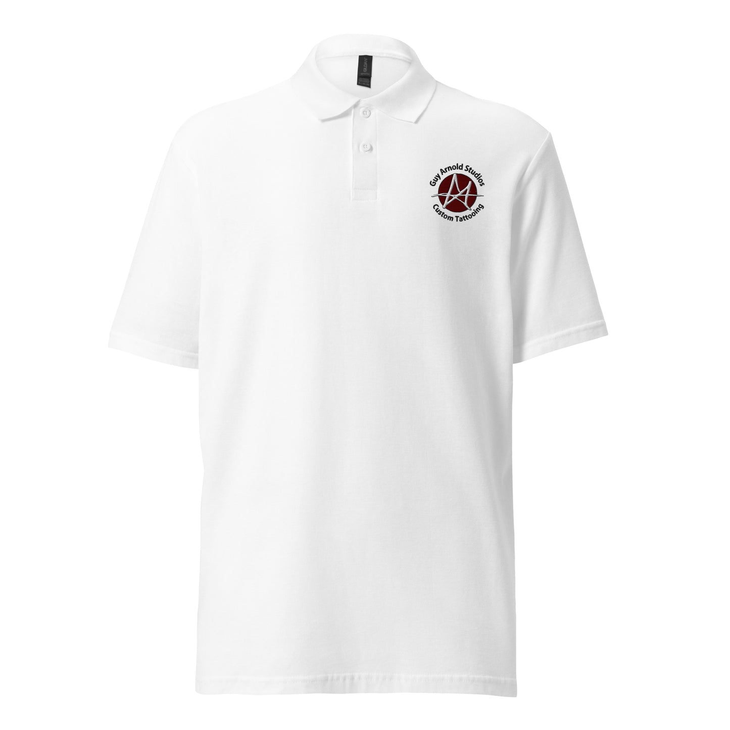 Studio Logo Pique Polo Shirt